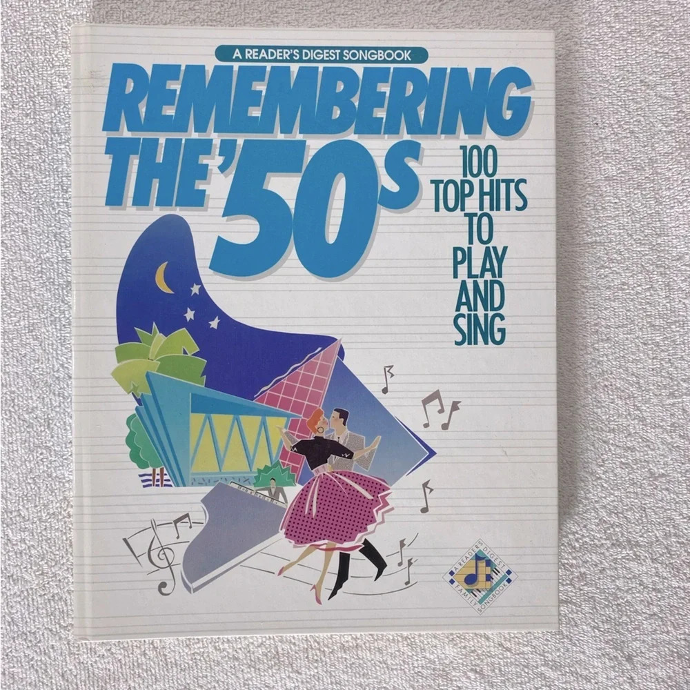 Vintage Reader’s Digest Remember The 50’s Music Book Song Book